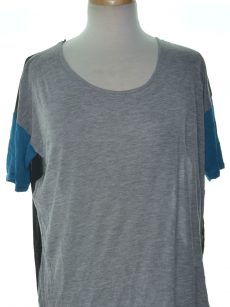 Kensie Women Size Medium M Grey Pullover Top