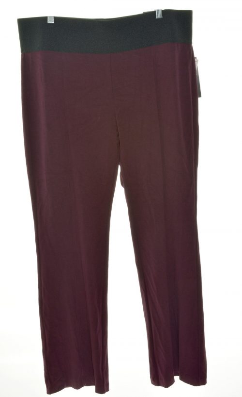 Alfani Women Size Small S Burgundy Casual Pants