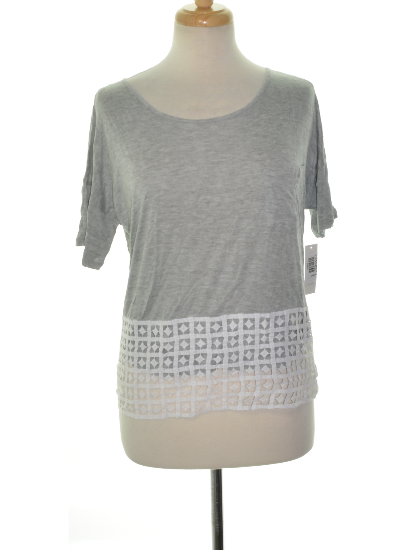 Kensie Women Size Medium M Gray Blouse Top – #1 Kensie Women Size Medium M Gray Blouse Top