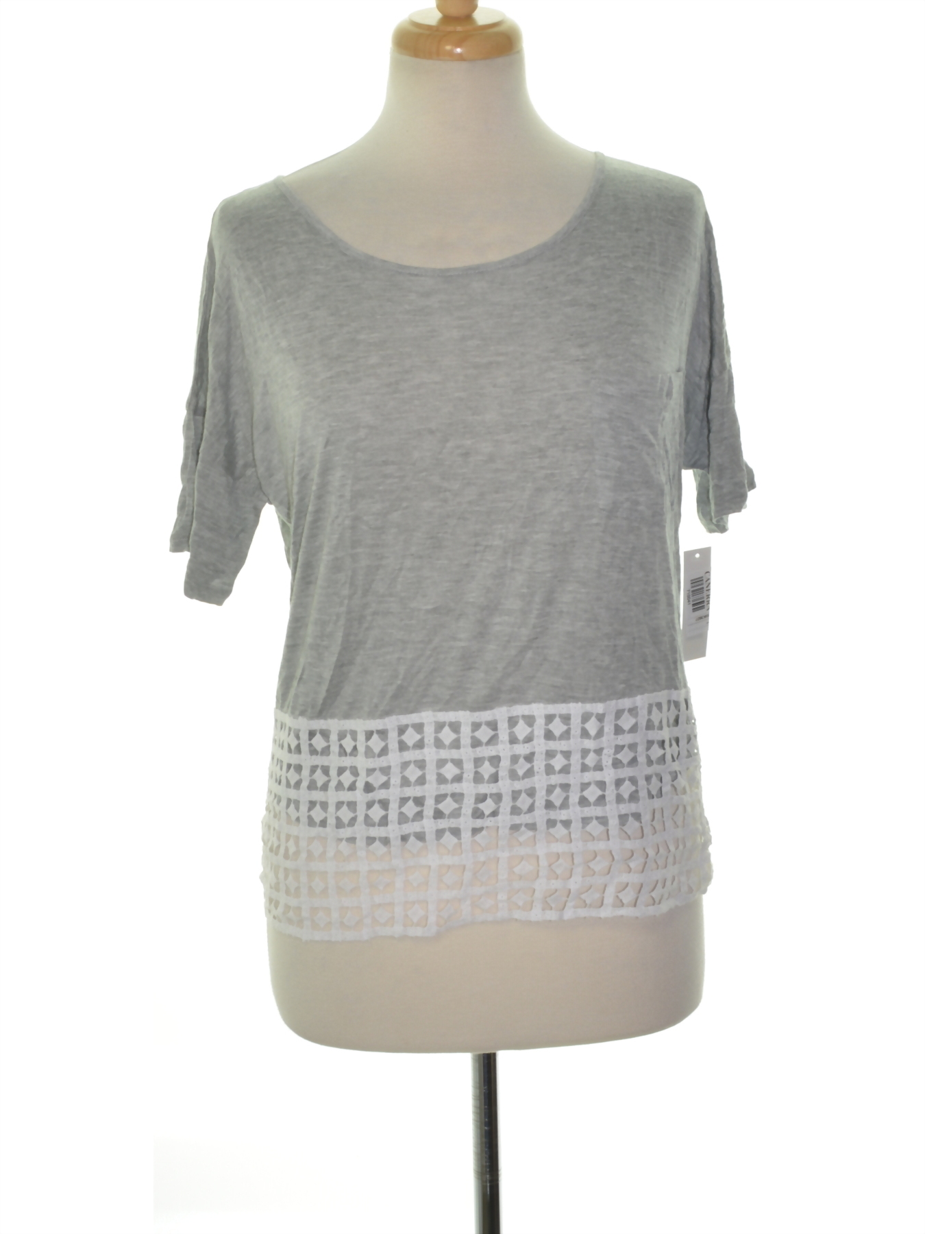 Kensie Women Size Medium M Gray Blouse Top – #1 Kensie Women Size Medium M Gray Blouse Top