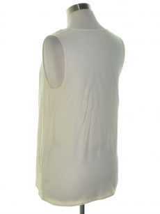 Kensie Women Size Small S Ivory Tank Top