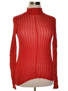 Lucky Brand Women Size Medium M Red Pullover Sweater