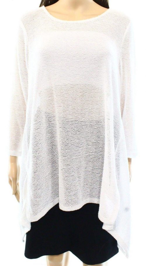 Alfani Women Size Large L Off White Pullover Sweater