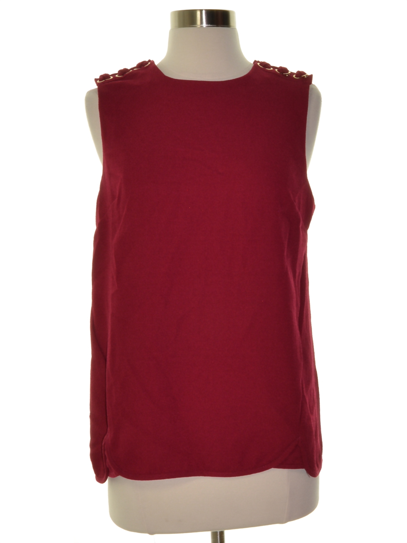 Coco Colette Women Size Medium M Maroon Blouse Top – #1 Coco Colette Women Size Medium M Maroon Blouse Top