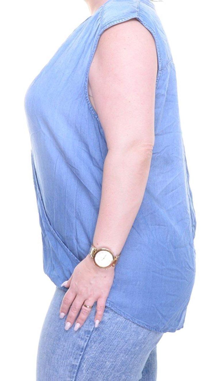 INC Women Size Small S Blue Pullover Top – #2 INC Women Size Small S Blue Pullover Top