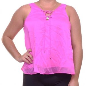 Rachel Roy Women Size Medium M Pink Tank Top