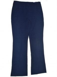 Bar III Women Size 10 Navy Blue Flare Pants