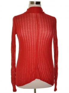 Lucky Brand Women Size Large L Red Pullover Sweater