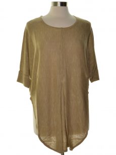 NY Collection Women Size XS Tan Knit Top