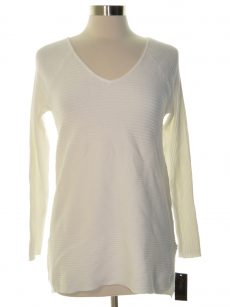 Thalia Sodi Women Size Medium M Off White Sweatshirt Sweater