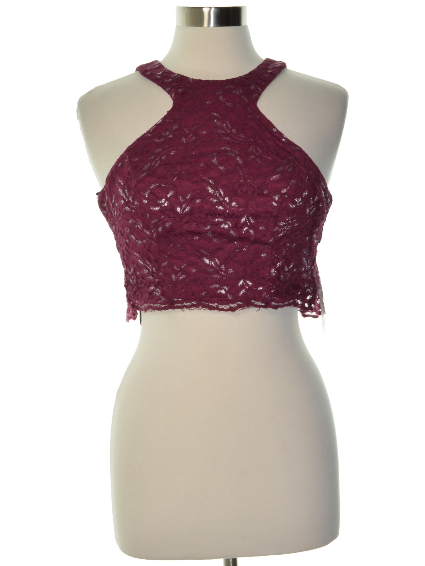 B Darlin Women Size 1/2 Dark Red Cropped Top – #1 B Darlin Women Size 1/2 Dark Red Cropped Top