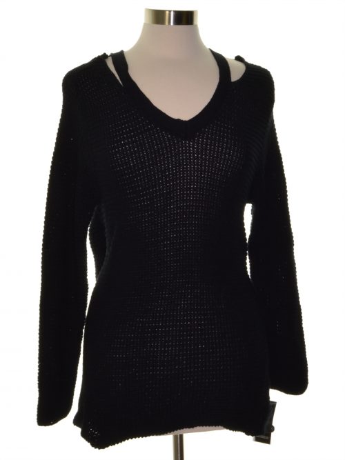 Style & Co. Petites Size PS Black Pullover Sweater