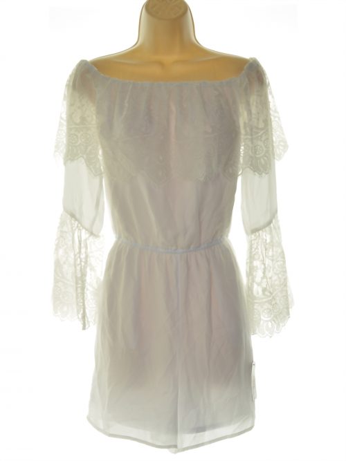 Thalia Sodi Women Size Small S White Romper Jumpsuit