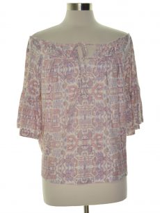 William Rast Women Size Large L Multi Off Shoulder Top – #2 William Rast Women Size Large L Multi Off Shoulder Top