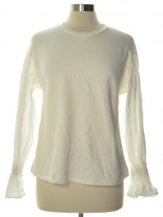 Olivia & Grace Women Size XS Off White Sweatshirt Sweater
