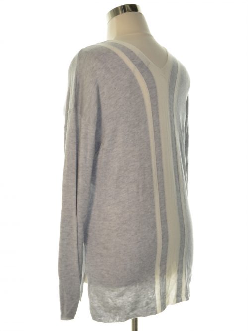 Fate Women Size Medium M Grey Pullover Sweater