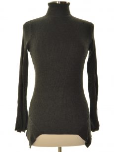 Central Park West Women Size XS Charcoal Sweatshirt Sweater