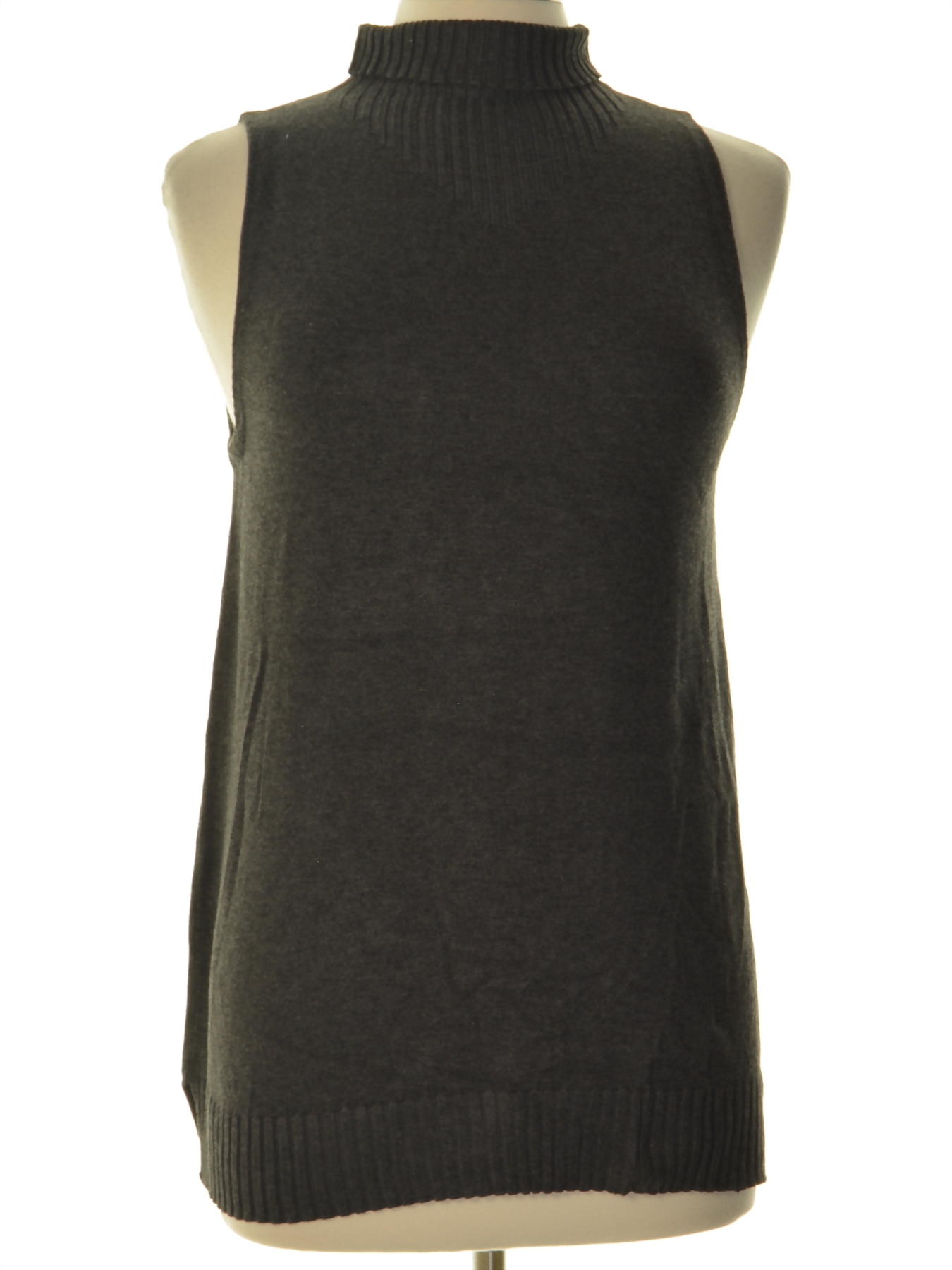 Central Park West Women Size Medium M Charcoal Pullover Sweater – #1 Central Park West Women Size Medium M Charcoal Pullover Sweater