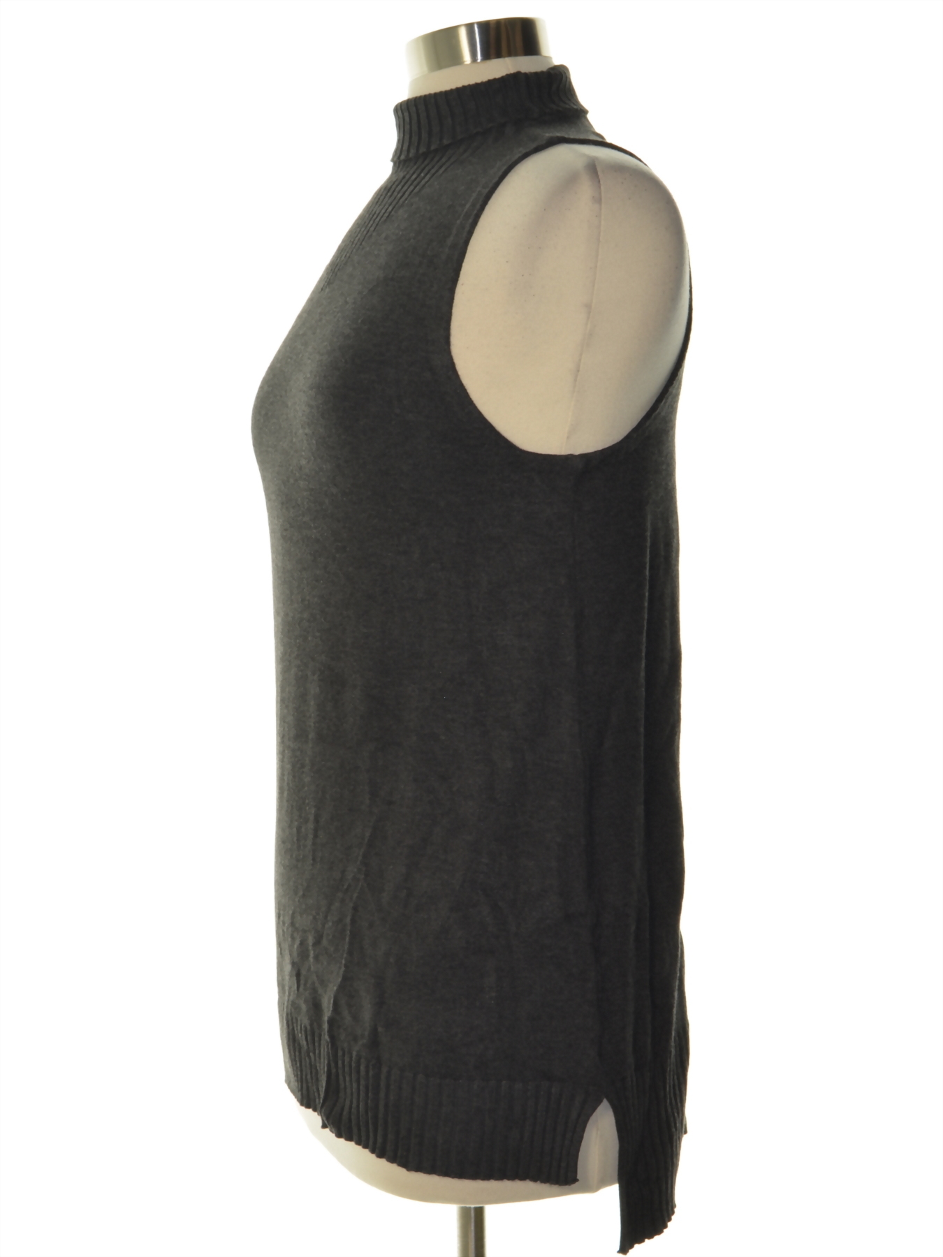 Central Park West Women Size Medium M Charcoal Pullover Sweater – #2 Central Park West Women Size Medium M Charcoal Pullover Sweater