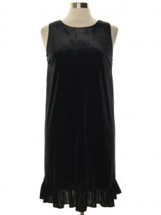 Movint Women Size Medium M Black Shift Dress