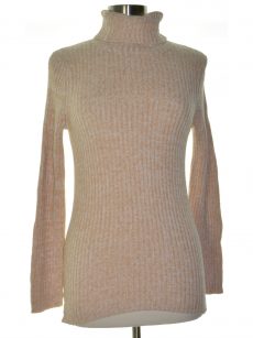 Metric Knits Women Size Large L Peach Pullover Sweater