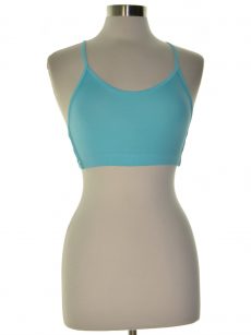 Energie Juniors Size Medium M Aqua Blue Bralette Top