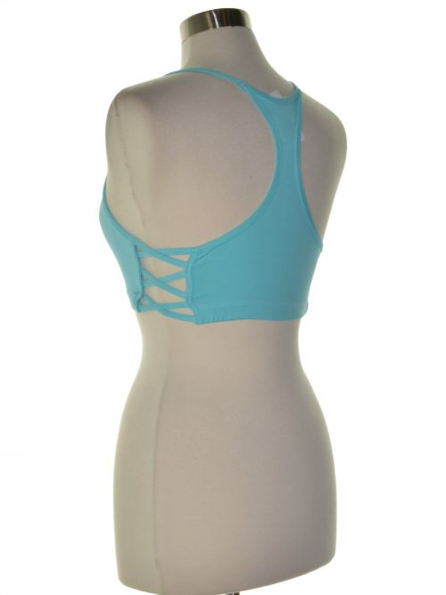 Energie Juniors Size Medium M Aqua Blue Bralette Top
