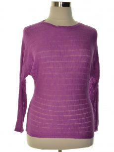 Style & Co. Women Size Large L Purple Sweatshirt Sweater