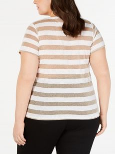 INC Plus Size 4X White Pullover Top