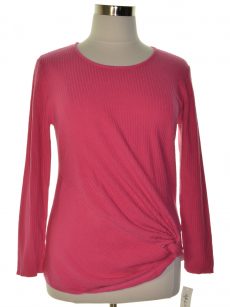 Style & Co. Women Size XL Pink Pullover Sweater