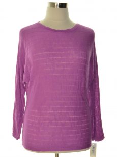 Style & Co. Women Size Medium M Purple Sweatshirt Sweater