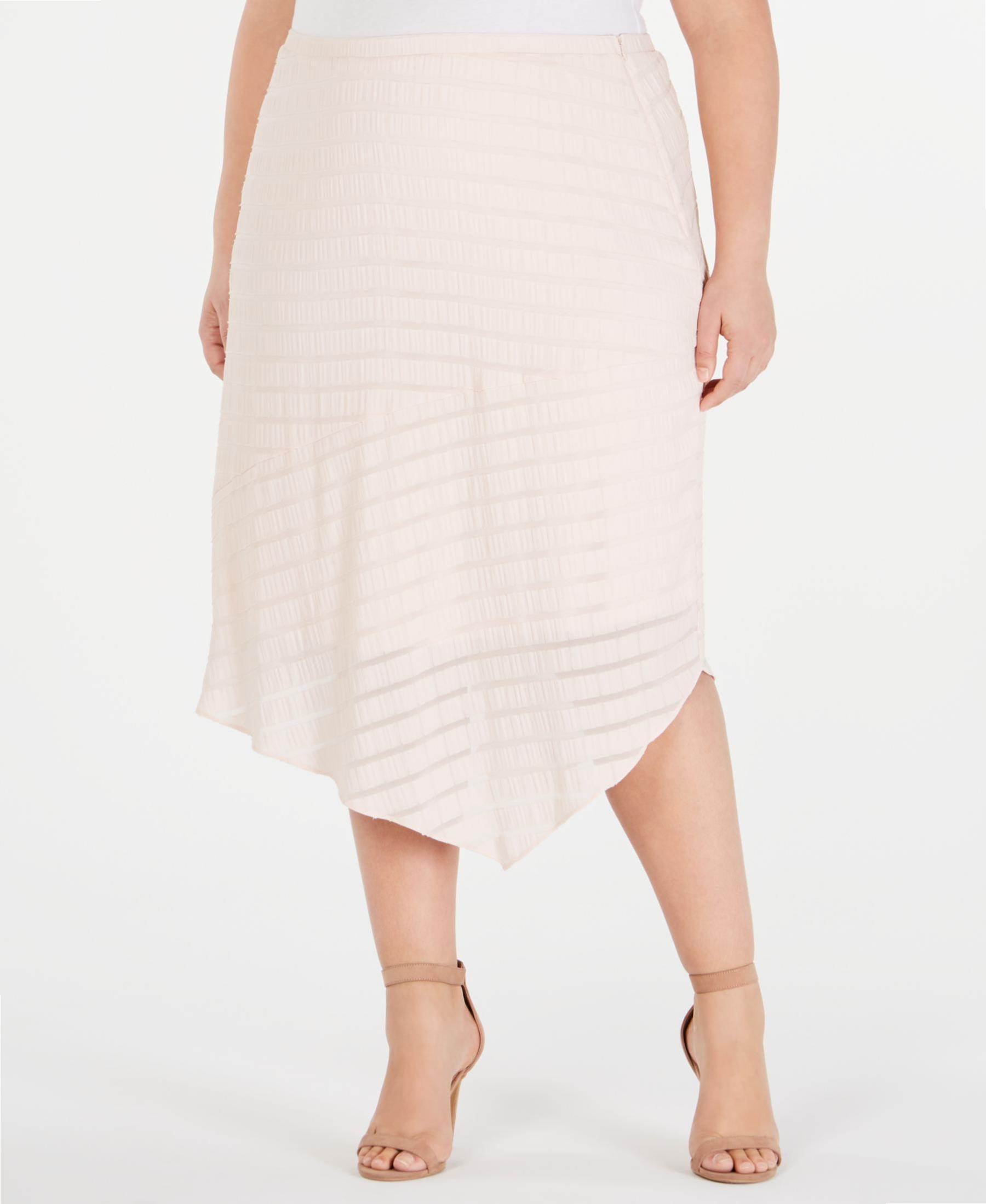 Alfani Plus Size 14W Pink Asymmetrical Skirt – #1 Alfani Plus Size 14W Pink Asymmetrical Skirt