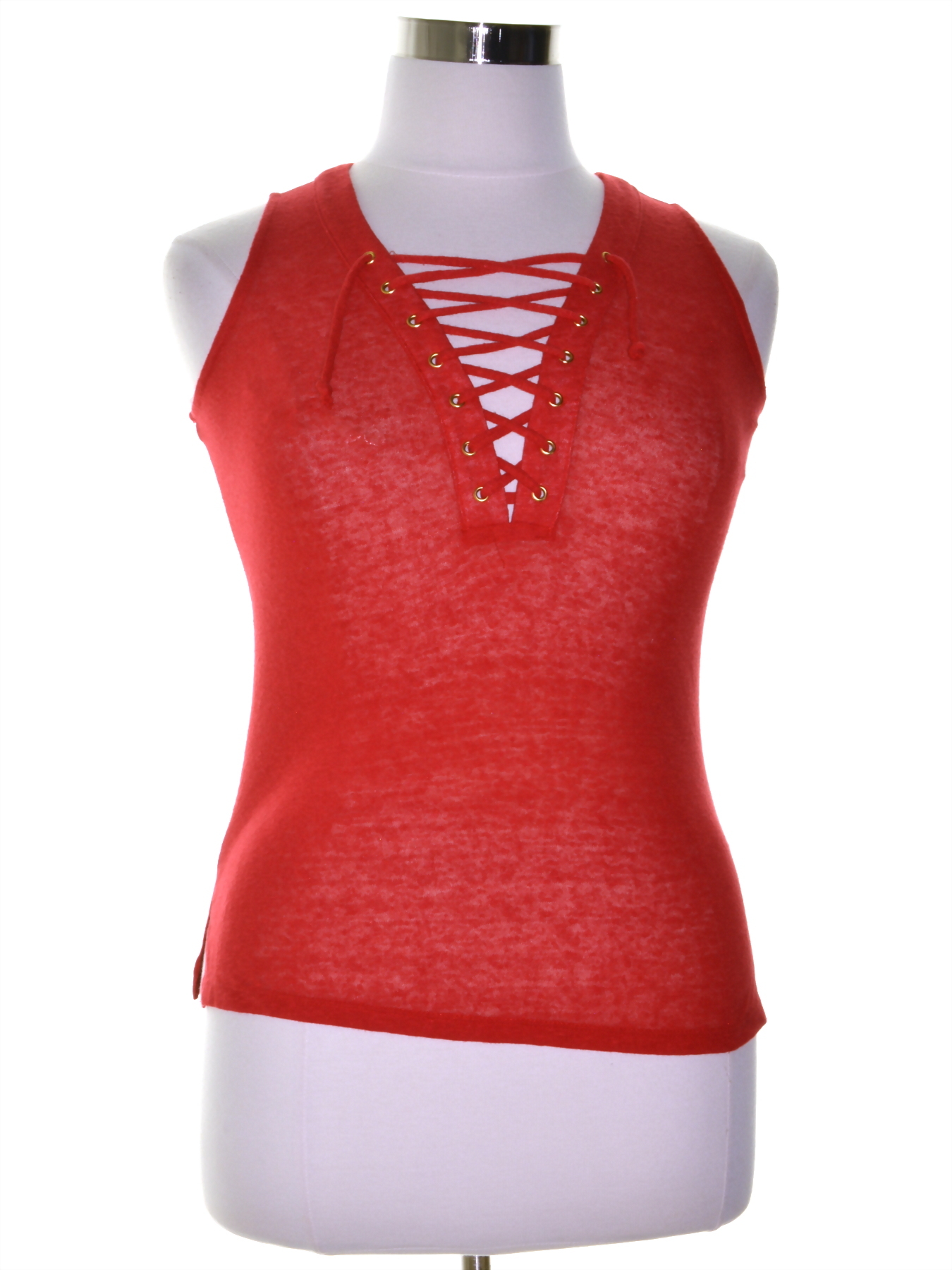 INC Petites Size PP Red Tank Top – #1 INC Petites Size PP Red Tank Top