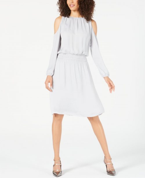 Alfani Women Size XXL Silver Shift Dress