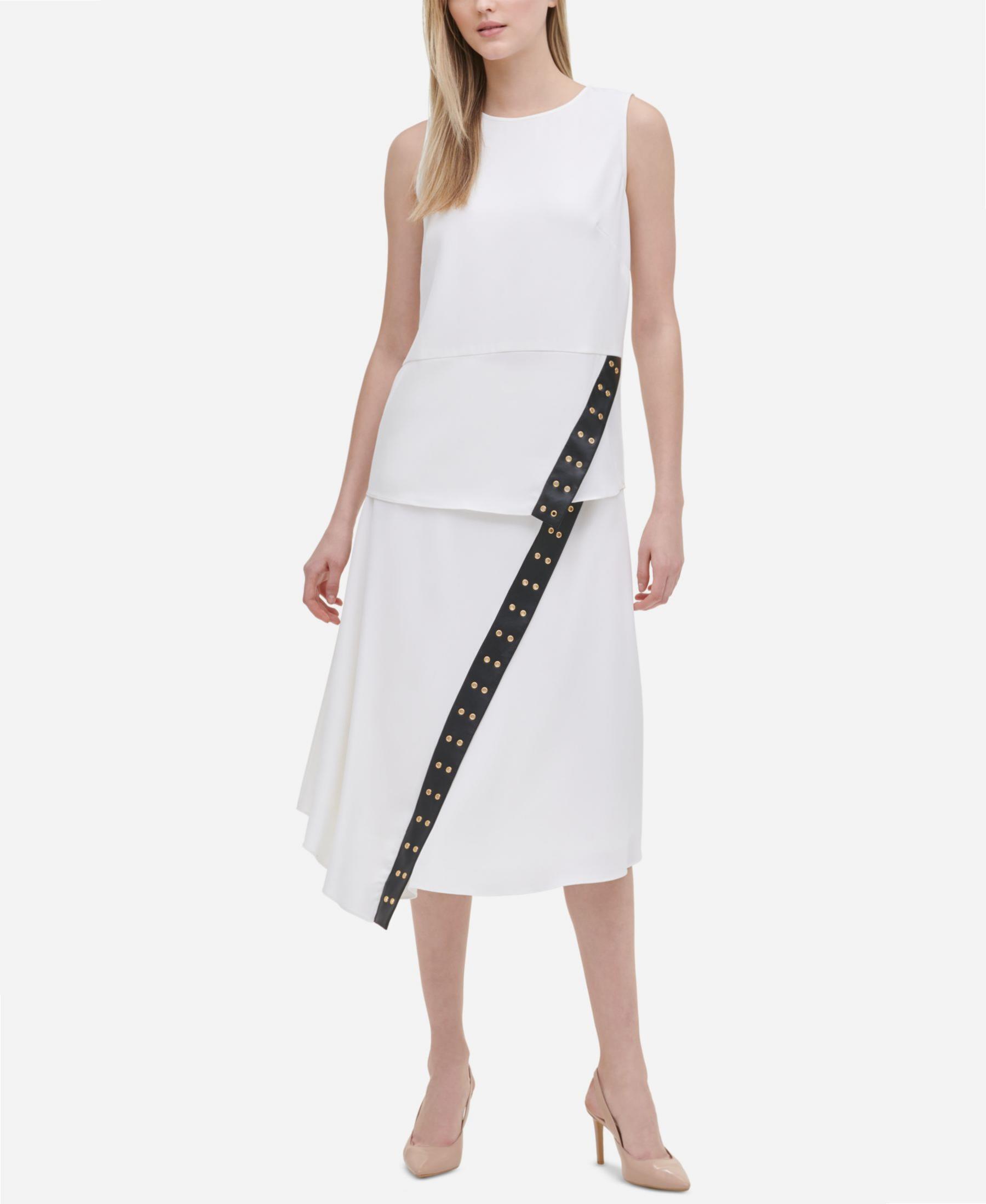 Calvin Klein Women Size Medium M White Pullover Top – #3 Calvin Klein Women Size Medium M White Pullover Top