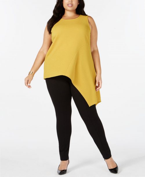 Alfani Plus Size 0X Gold Pullover Top